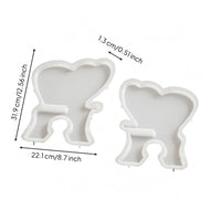 Butterfly Book Stand Cast Flexible Resin Book Stand Cast Easy to Release Home Crafting for Handmade Casting