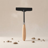 Clay Sculpting carving tool Wooden Handle Pottery Tool Matte Black Head Art Supply
