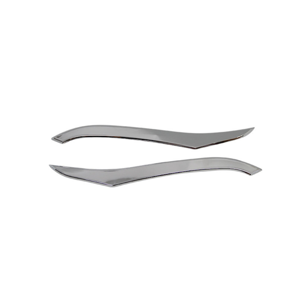 2 Pieces Grille Garnish Overlay Decorative Grille Accent Streamlined