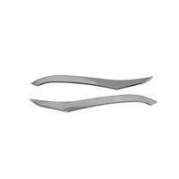 2 Pieces Grille Garnish Overlay Decorative Grille Accent Streamlined
