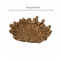 Cracked Ground Display Piece Textured Crater Scene Prop Diorama Accessory Lightweight for Collectors, Figure Photography