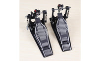 Double Bass Drum Pedal Featuring a Drive Shaft Adjustable Drive Shaft Hardware for Drummers