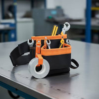 Tool Organizer Bag with Belt Adjustable Tool Pouch with Belt Long-Lasting Anti-Tear for Electricians, Installation Work