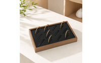 Bracelet Display Tray Slotted Bangle Display Tray Low-Profile for Photography