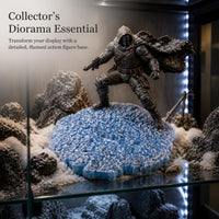 Resin Snow Mountain Base Diorama for Action Figures and Scenery Models