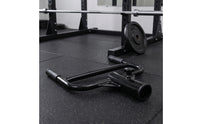 Matte Black Landmine Handle Welded Landmine Attachment Sturdy Barbell Sleeve Attachment Stable for Strength Training