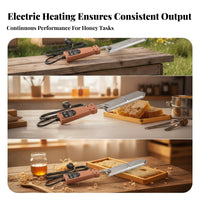 Digital Display Electric Honey Uncapping Corded Heated Uncapping Portable Honeycomb Cutter Lightweight for Apiary