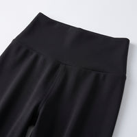 Womens Trousers High Waist Straight Leg with Petite Short Length, Work for in Stretch Material
