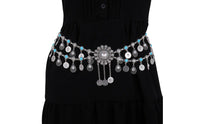 Multi-Functional Wear Belly Dance Hip Belt Bohemian Coin Waist Chain Costume Accessory for Festivals