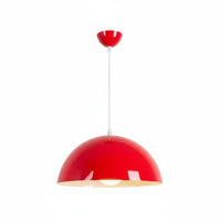 Nordic Design Hanging Lamp Easy to Install Single Head Dome Chandelier for Bar