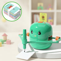 Guided Drawing Robot with Cards Learning Drawing Robot Toy Creative Doodle Bot Fine Motor Skills for Preschoolers, Homeschool