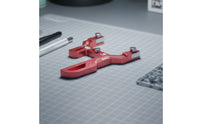 Cylindrical Surfaces Curved Surface Polishing Tool Aluminum Alloy Adjustable Curved Sanding Tool Lightweight Profile Sanding Grip for Hand Assembly Hobbyists