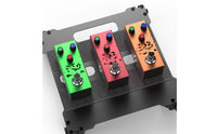 Modular Pedal Board with Tape Adjustable Guitar Pedal Board Long-Lasting Foldable Pedalboard Sturdy for Live Performances, Rehearsal Rooms