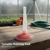 Round Shower Sprinkler Head Gentle Stream Garden Hose Sturdy Material Seedling Watering Nozzle for Gardeners, Irrigation, Greenhouse, Yard