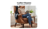 Highspine Design highspine side chair Nordic aesthetic Upholstered highspine side chair Armchair Retro Inspired Indoor Furniture Accent Piece for Apartment Dwellers, Homeowners, Living Room, Balcony, perusing corner, Home Office
