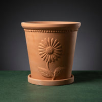Plant Pots for Every Indoor Plant Pot, Retro Roman Style Terracotta Plant Pots for Outdoor Plants, 16 Pack Clay Pot Set for Home Office, Saucer