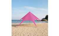 UPF 50+ Outdoor Canopy Tent Waterproof Canopy Tent Shielding Shade Structure Large for Campers, Festivals