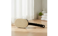 Easy-Grip Felt Pad Brush with Curved Handle Fresh Glass Polishing Brush for DIYers
