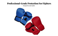 Thick Padding Boxing Safety Set Long-Lasting Material Full Body Protection Kit Wear-Resistant for Boxers, Beginners, Competition, Gym, Dojo