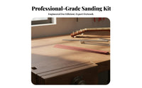6 Pieces High-Temperature Calcined Abrasive Fret Dressing Sandpaper Kit Guitar Fret Polishing Sandpaper for DIY Hobbyists, Home Workshop