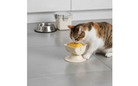 Wobbling Licking Bowl Boredom Reliever Feline Licking Bowl Spill-Resistant