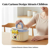 Portable Medicine Box Large Capacity Portable Medicine Case Removable Tray Medical Supplies Organizer with Handle for Families, Kids, Travel, Nursery