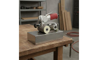 Pneumatic Belt Sander High Efficiency Grinding Pneumatic Belt Sander Industrial Grade Metal Rust Removal Tool for Professionals, Workshop