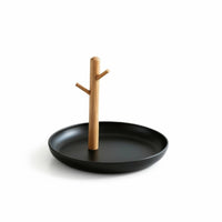Round Tree Branch Tray Stand Lightweight Desk Tray Organizer for Countertop