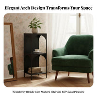 5-Tier Corner Shelf Space-Saving Design shelving unit adaptable Use Sturdy Construction for Living Room, Bedroom, Kitchen