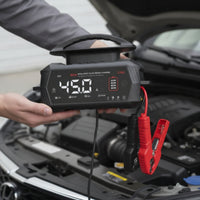 Pulse Repair Charger Automatic Smart Battery Charger Portable Compact for Garage, Workshop