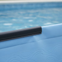 38 Pieces Liner Coping Strip Above Ground Pool Wall Coping Strip Pool Liner Clip Replacement Flexible