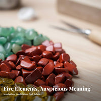 100 G Natural Crystal Pieces Five Elements Crushed Crystal Stones Degaussing