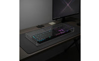 Acrylic Keyboard Cover Dustproof Mechanical Keyboard Protector Mechanical Keyboard Dust Cover for Pet Owners, Enthusiasts, Office