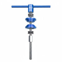 Aluminum Alloy Bottom Bracket Press Tool Stable Handle Headset Press-in Tool Labor-Saving Bike Repair Equipment Wear-Resistant for Cyclists, Workshop, Garage
