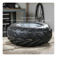 145/70-6 Outdoor Tire Heavy Duty Go-Kart Wheel Assembly for DIY Enthusiasts