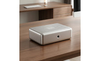 Desktop Jewelry Security Case with Biometric Lock Compact Biometric Low-Profile Secure Storage Box for Nightstand, Office