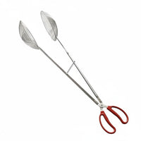 fishing Control Clamp with Net Stainless Steel Serrated fishing Grippers with Basket Non-Slip for Anglers