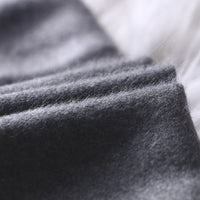 Women's Solid Color Imitation Cashmere Scarf, Thickened Warm Shawl for Winter