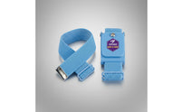 Lightweight Wireless Anti-Static Wrist Strap Reusable Cordless ESD Wristband High Temperature Resistant Cordless Antistatic Band Adjustable Fit for Electronics Technicians, Factory Workers, Laboratory, Cleanroom, Production Line