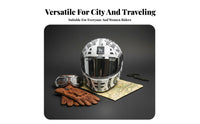 Retro Full Face Helmet All Season Vintage Design Impact Protection Impact-Absorbing Headwear