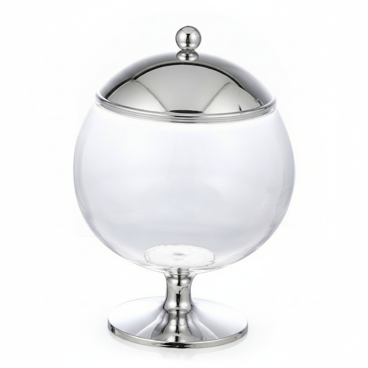Pedestal Base Acrylic Storage Jar Transparent Clear Storage Jar Easy to Clean Unbreakable