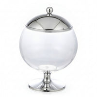 Pedestal Base Acrylic Storage Jar Transparent Clear Storage Jar Easy to Clean Unbreakable