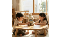 Bunny Doll with Collar Soft Stuffy Doll Stuffed Bunny Adorable Plushie Comfy for Children, Bedroom, Nursery