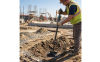 Soil Tamper Detachable Dirt Rammer Heavy-Duty for Gardens, Landscapers, Farmers