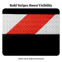 Fade-Resistant Reflective Safety Tape Weatherproof Honeycomb Reflective Tape Waterproof for Drivers, Cyclists, Trailers, Bicycles, Nighttime