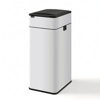 Motion Sensor Trash Can with Lid Odor Control Touchless Trash Can Compact