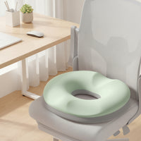 Memory Foam Seat Cushion Contoured U-Shaped Seat Cushion Chair Pad Breathable Stable for Office Workers, Desk Chairs
