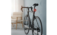 Rear Bike Light with Touch Screen Customizable Smart Bike Tail Light Waterproof USB-C Rechargeable for Cyclists, Night Riding