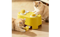Cat Toy with Feather Teaser Solo Play Electric Cat Toy Pet for Cats, Kittens, Indoor