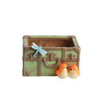 Suitcase Planter Whimsical Suitcase Flower Pot Compact Planter for Bookshelf